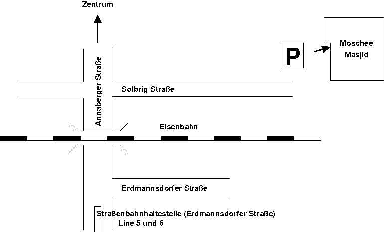 Anfahrt Karte
